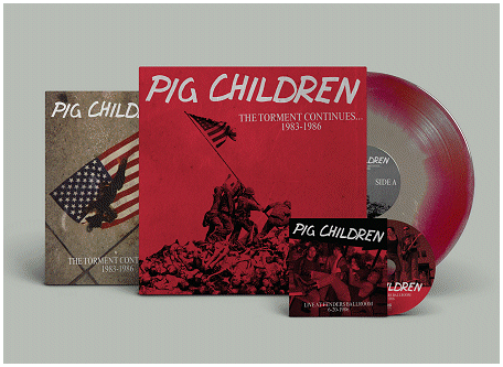 PIG CHILDREN \"The torment continues... 1983-86\" LP+CD (diehard)